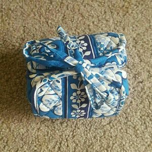 Vera Bradley jewelry roll.